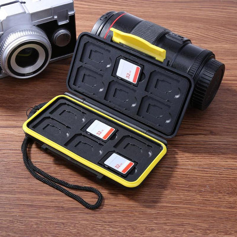 Waterproof SD Card Carrying Case